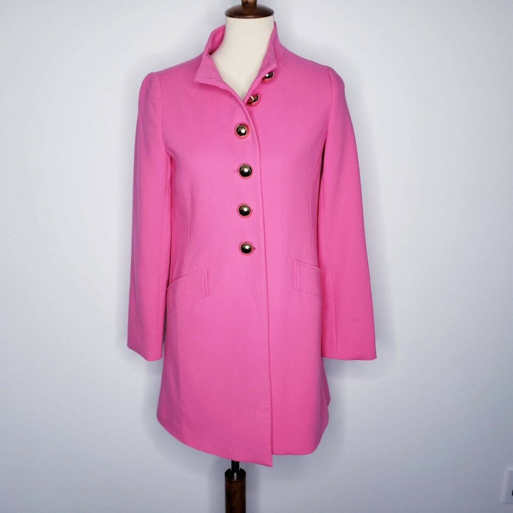 Shoshanna Anthropology PInk Coat - Picture 6 of 10